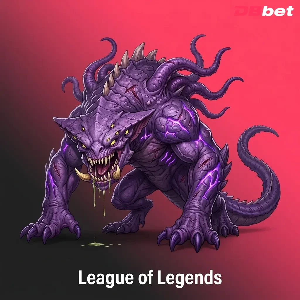 League of Legends betting on DBBet covering LoL Worlds, LCK, LPL with markets for match result, towers, and dragons