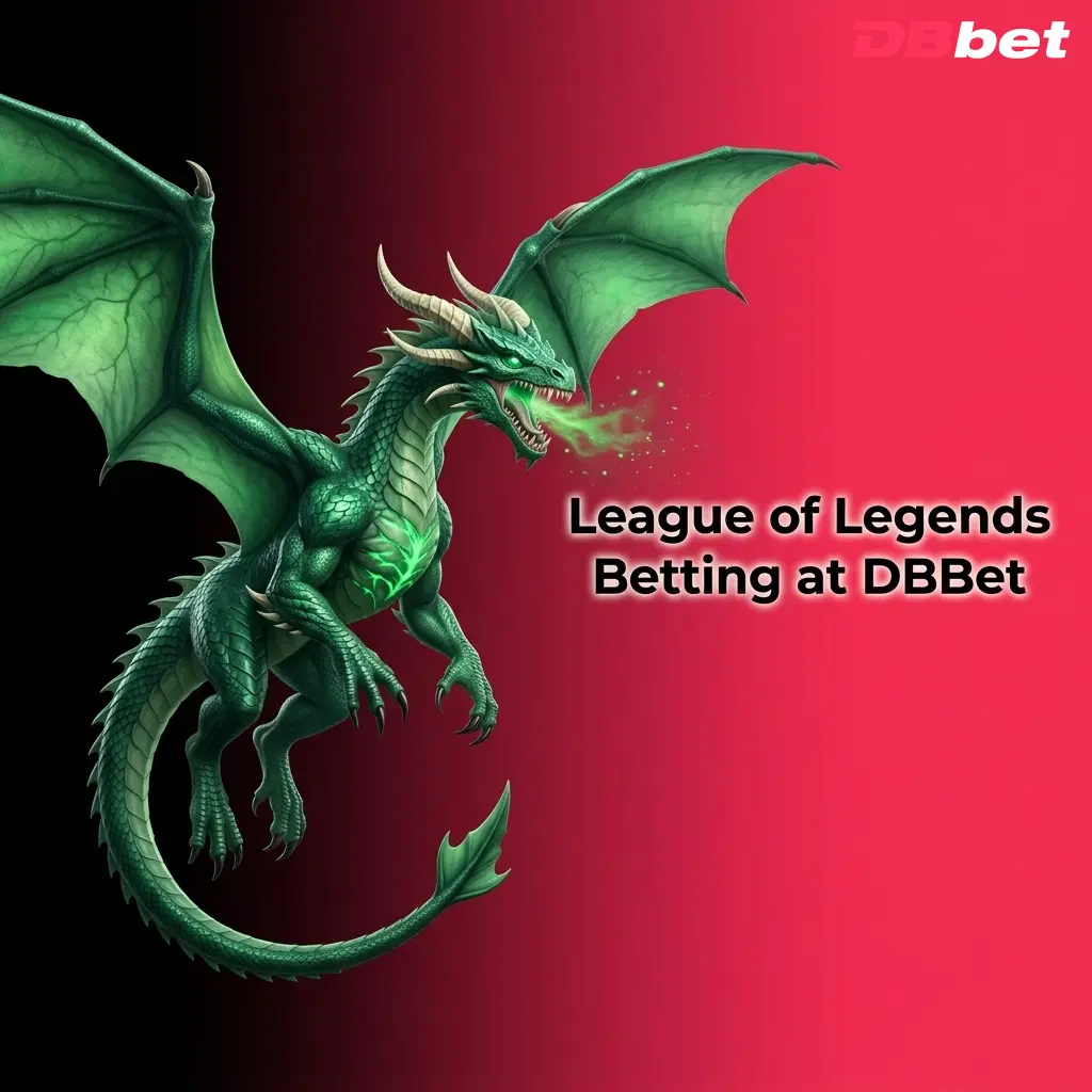 League of Legends esports betting at DBBet covering LCK, LEC, LCS and Worlds with markets like match winner and live odds